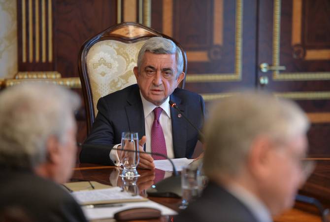 President Sargsyan instructs FM Nalbandian to notify Turkey on terminating procedure of 
conclusion of Armenia-Turkey protocols 