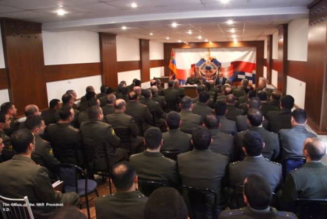 Президент Арцаха удовлетворительно расценил деятельность Службы национальной безопасности