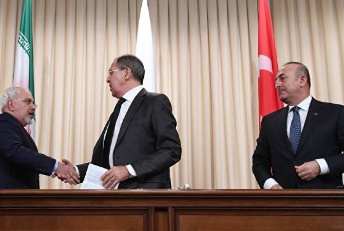 ՌԴ-ի, Թուրքիայի եւ Իրանի ԱԳ նախարարները մարտի 16-ին հանդիպում կանցկացնեն Աստանայում 
