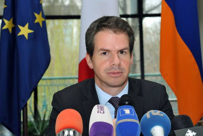 Любое заявление, подрывающее переговорный процесс по нагорно-карабахскому 
конфликту, должно быть осуждено: посол Франции
