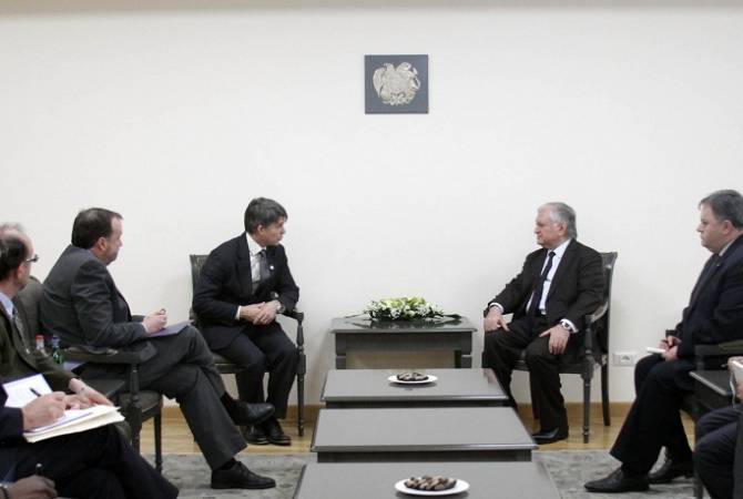 Глава МИД Армении принял заместителя помощника госсекретаря США по экономическим 
вопросам и бизнесу
