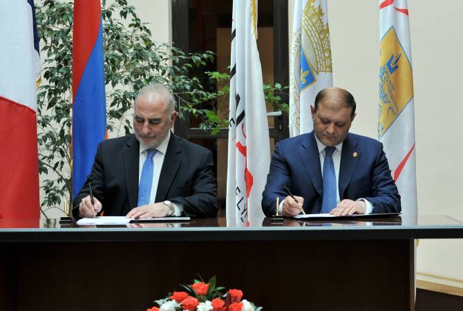 Yerevan, Lyon sign cooperation memorandum