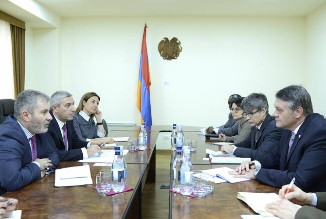 Վահան Մարտիրոսյանն ընդունել է ԱՄՆ պետքարտուղարի գլխավոր փոխտեղակալին