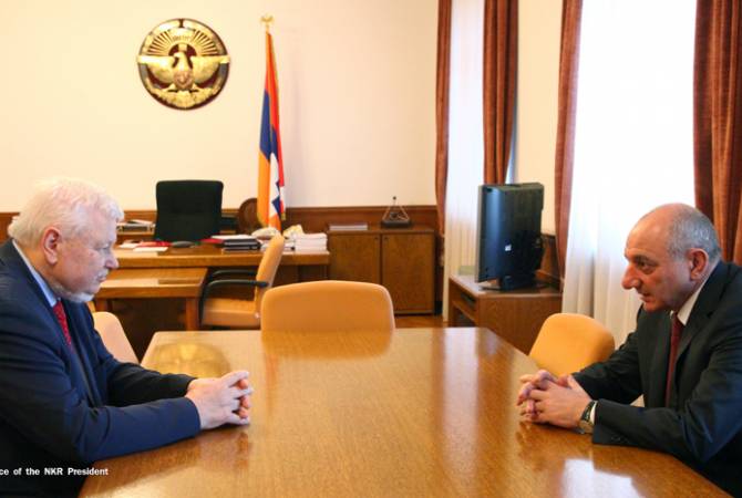 President of Artsakh holds meeting with Personal Representative of OSCE Chairperson-in-Office