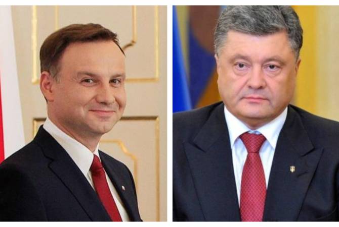 Presidents of Poland and Ukraine congratulate Armen Sarkissian