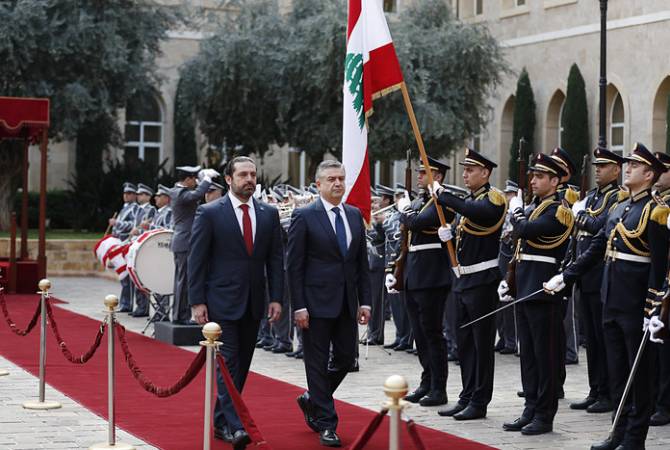 Armenian, Lebanese Prime Ministers discuss enhancement of economic ties in Beirut 