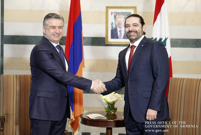Armenia-Lebanon negotiate over establishment of Armenian-Lebanese investment fund 