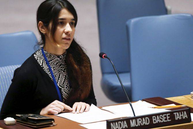 UN Goodwill Ambassador Nadia Murad calls on Turkey to stop attacks in Syria’s Afrin