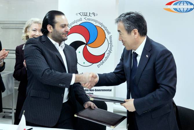 Japan supports Syrian Armenians living in Armenia