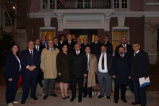 Президент Республики Арцаха Бако Саакян встретился с представителями Армянского 
национального комитета Америки
