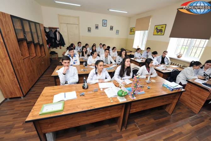 «Հերացի» ավագ դպրոցում 12 դասարան կահավորվել է Ճապոնիայի կառավարության աջակցությամբ