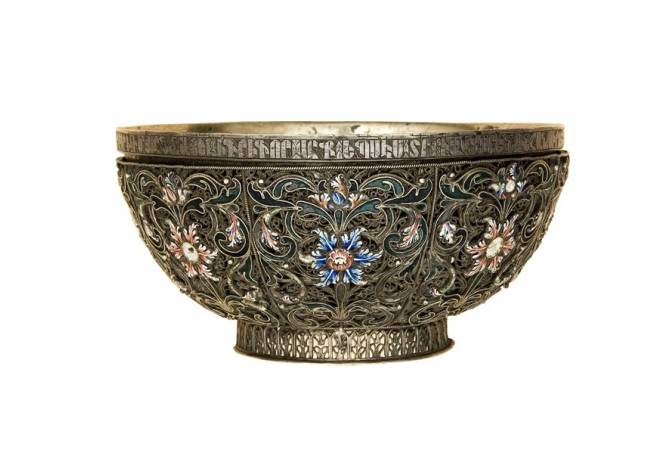 Говорящие свидетели истории: эксклюзивный образец армянского эмальерного искусства 
– чаша Арцруни