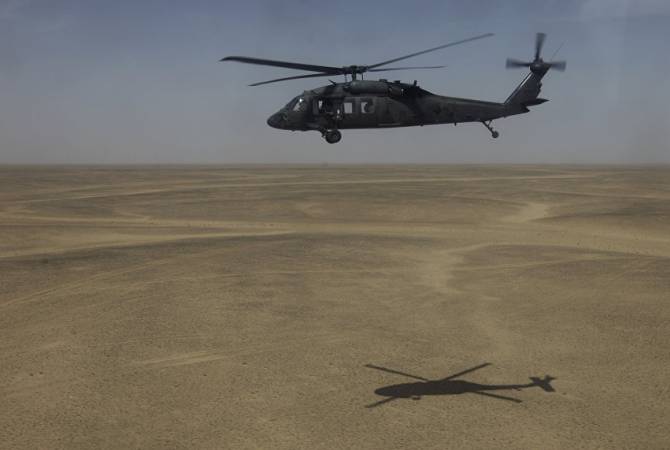 US military helicopter crashes in Iraq with seven people on board