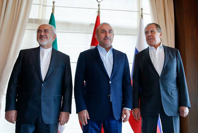 Russian, Turkish and Iranian FMs discuss Syria in Astana