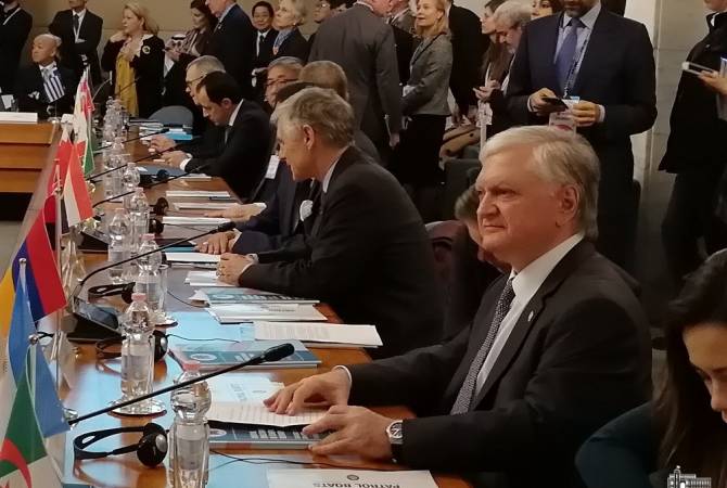 Armenia involved in UNIFIL with great sense of responsibility, FM Nalbandian says in Rome 
ministerial conference 