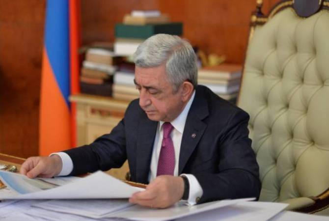 Серж Саргсян подписал закон о внесении изменений в Налоговый кодекс РА