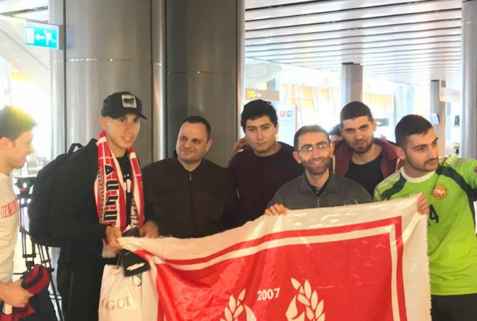 Новичок национальной сборной Армении по футболу Бриаско-Балекян уже в Ереване