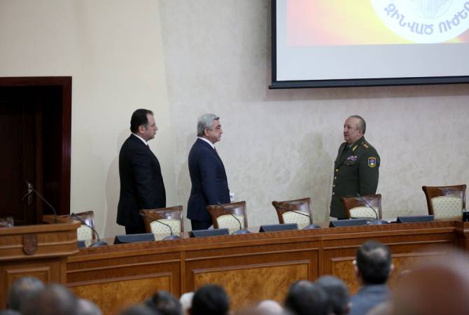 Стартовал оперативный сбор руководящего состава вооруженных сил Армении
