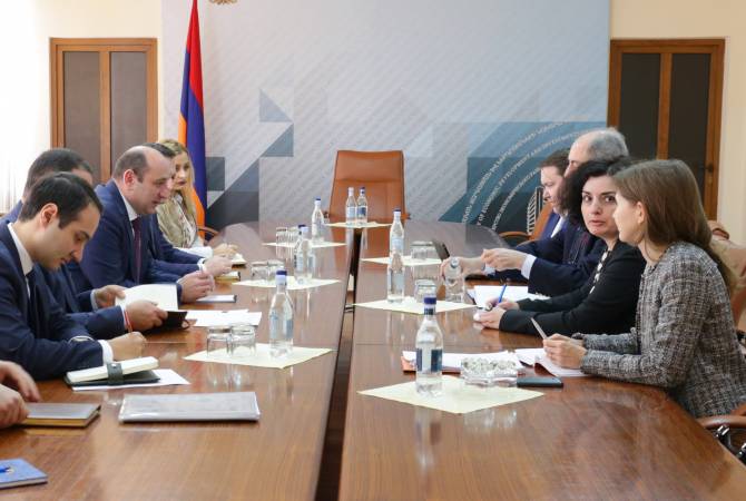 Minister Karayan receives IMF delegation