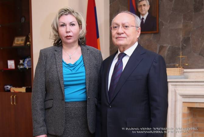 Председатель СК Армении принял делегацию во главе с заместителем председателя 
Следственного комитета РФ
