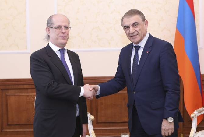 Parliament Speaker Babloyan holds farewell meeting with Italy’s Ambassador
