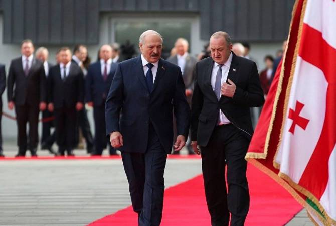 Начался официальный визит президента Беларуси в Грузию