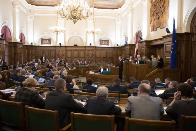 Latvian parliament unanimously votes in favor of Armenia-EU agreement at first reading
