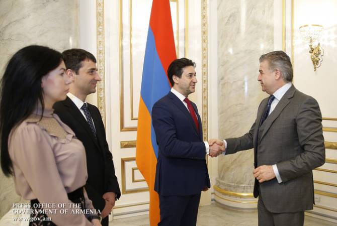 Премьер-министр Армении обсудил с представителями корпорации «ВИС» направления 
сотрудничества в сфере развития инфраструктур
