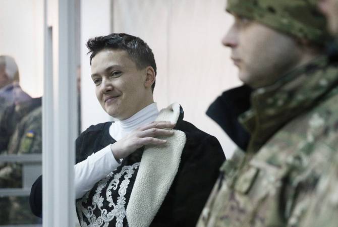 Савченко в суде Киева объявила голодовку