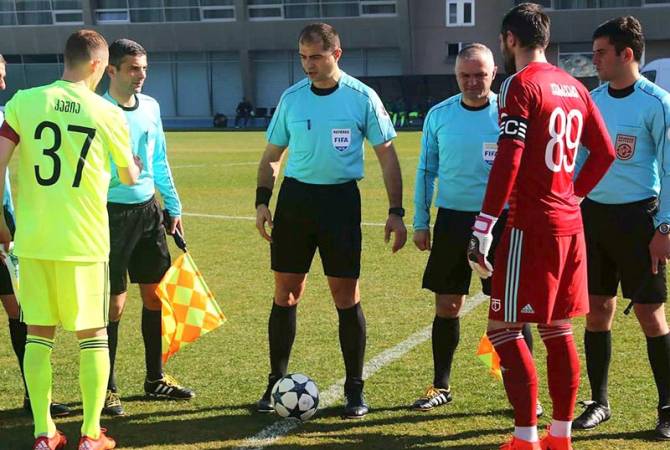 Referees announced for Armenia-Estonia friendly football match 