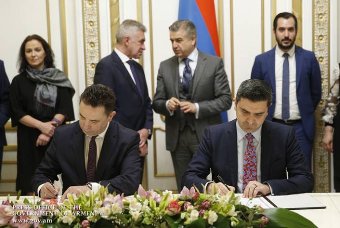 Между правительством Армении и польской фирмой «Simed Construction» подписан 
меморандум о взаимопонимании
