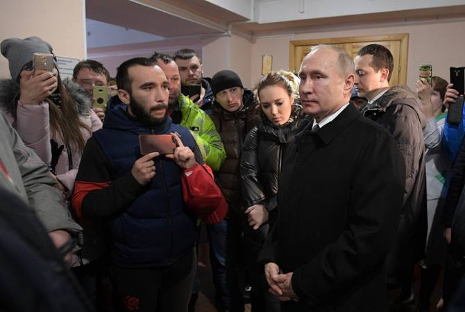 Путин пообещал жителям Кемерова, что все виновные в пожаре в ТЦ будут наказаны