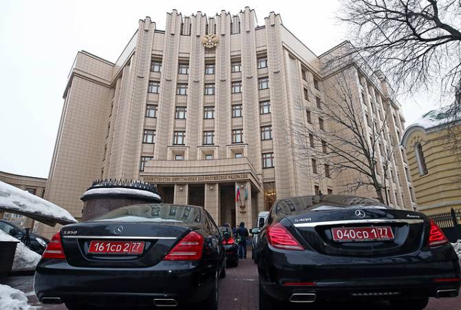 Russia expels diplomats of a number of countries