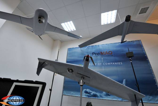 Armenian manufacturer boasts cutting-edge multifunctional combat UAVs and loitering 
munitions 