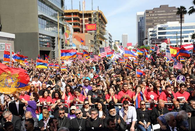 “March for Justice” dedicated to 103rd anniversary of Armenian Genocide do be held in Los 
Angeles