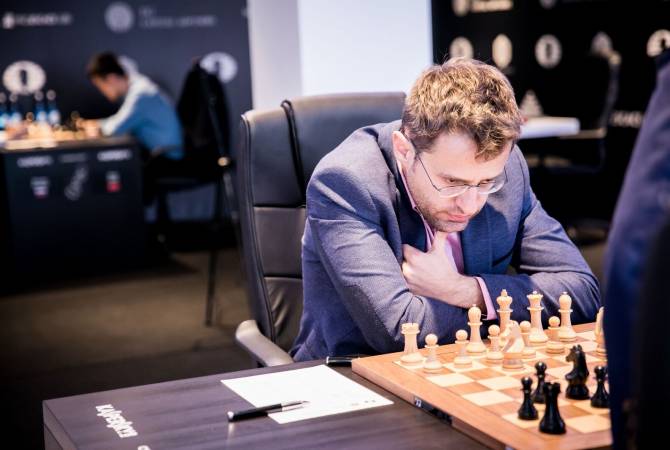 На турнире «Grenke Chess Classic» Аронян делит 3-5-е места