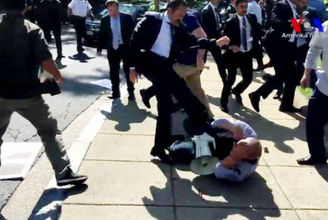 ANCA condemns mild punishment of Erdogan’s aggressive bodyguards