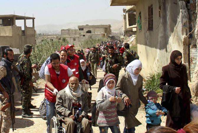 В освобожденную от боевиков Восточную Гуту вернулись 50 тысяч сирийцев