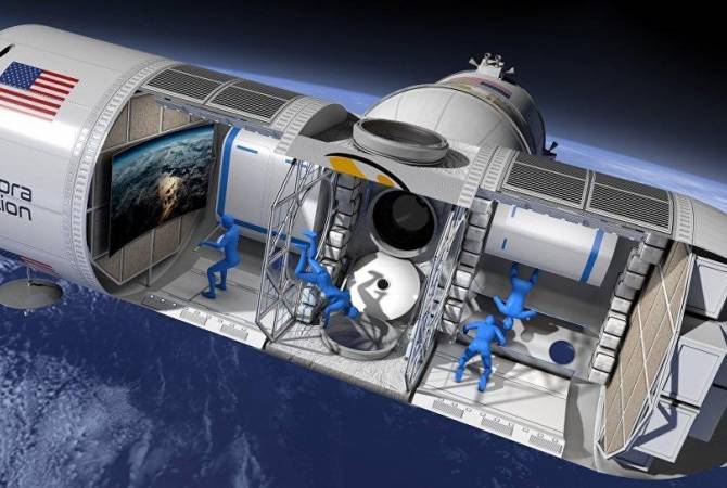 Открытие первого в мире отеля на космической станции запланировано на 2022 год 