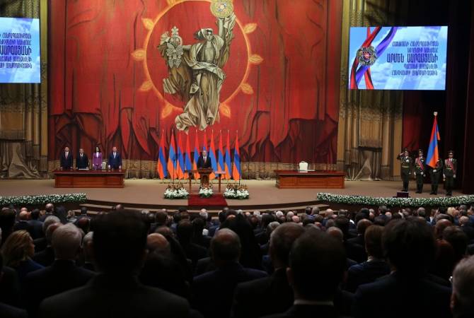 يجب علينا بناء أرمينيا شابة وديناميكية ومرنة وخلاقة -الرئيس الجديد أرمين سركيسيان في خطاب 
القسم-