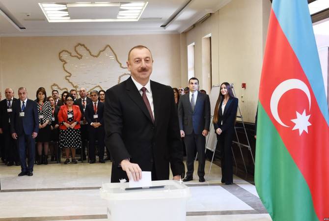Azerbaijan presidential election: Gross violations being recorded at polling stations