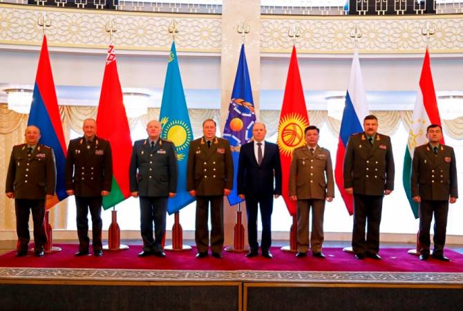 Делегация во главе с начальником ГШ ВС Армении приняла участие в заседании Военного 
комитета по вопросам развития военного сотрудничества ОДКБ
