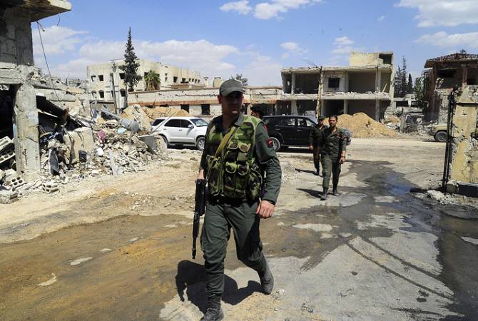 В Думе идут столкновения Национальной гвардии Сирии с боевиками