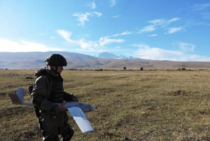 В Армении военнослужащие ЮВО провели 
военно-патриотический праздник 
