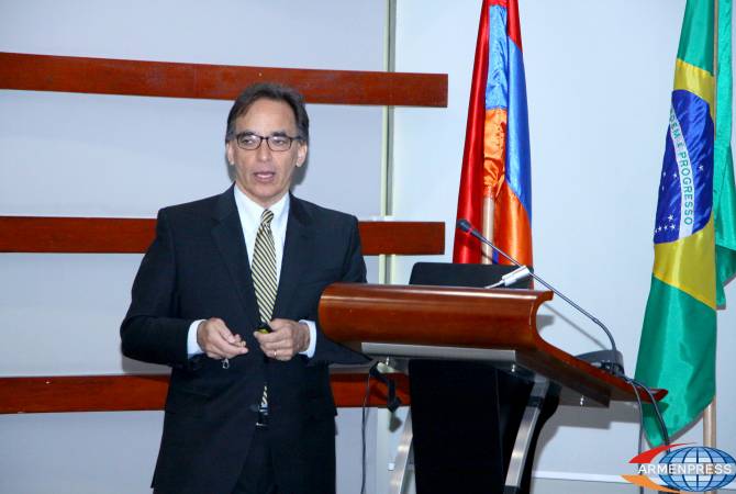 Ambassador Agemar de Mendonça Sanctos sees potential for export of Armenian IT products to 
Brazil