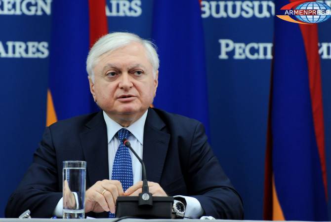 Edward Nalbandian appointed Minister of Foreign Affairs