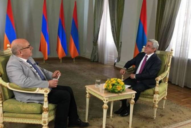 There is no desire to use measures of compulsion, but permissiveness cannot prevail in the 
country – Serzh Sargsyan speaks about Yerevan rallies