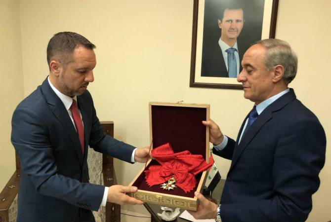 Syria’s Assad returns Legion d'honneur 2001 award to France