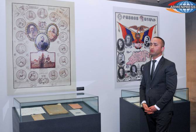 استضاف متحف الإبادة الجماعية الأرمنية بيريفان ما يقارب 100000 زائر خلال عام 2017