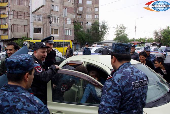 Yerevan rally: Number of detainees reaches 217